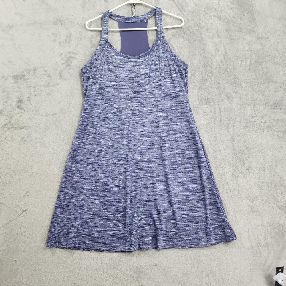 MPG Dress Womens XL Purple Racerback Tank A-Line Athletic Casual Workout Summer